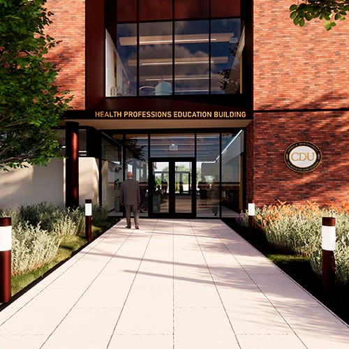 Exterior of New CDU Building